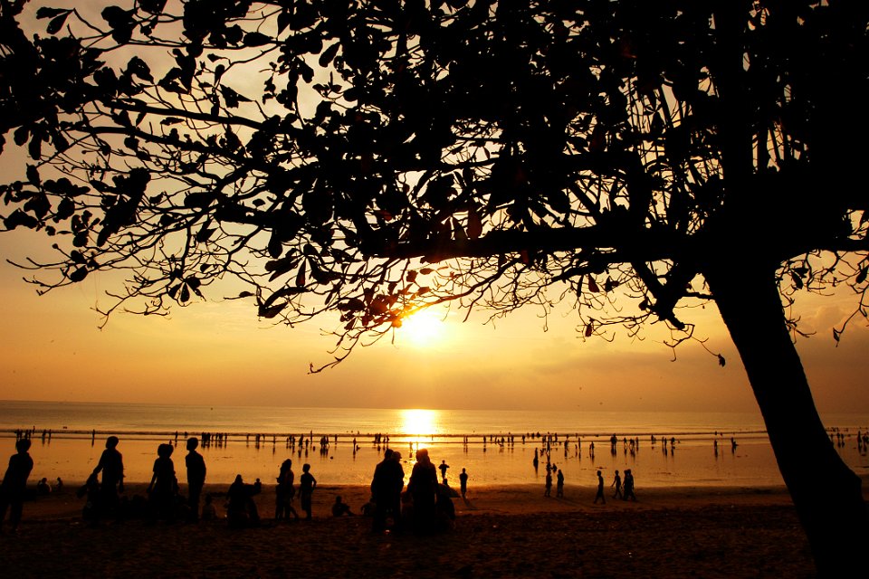 Kuta Beach Sunset - Bali Tour
